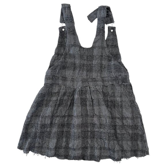ATELIER BARN - PLAID DRESS - 51%WOOL/ 49% COTTON - BLACK/WHITE - XS -NWT - Picture 2 of 4